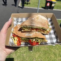 gf toastie yayy  at Little Mylkbar in Parkville