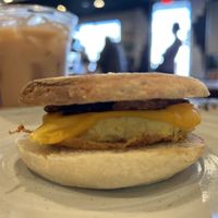 Classic breakfast sandwich   at Tender Loving Coffee in Chico