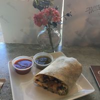 Breakfast burrito  at Tender Loving Coffee in Chico