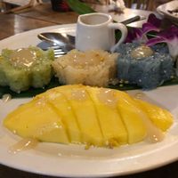 Sticky rice with mango at Cloud 9 in Koh Lanta