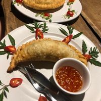 Chinese Springroll veggies at Cloud 9 in Koh Lanta