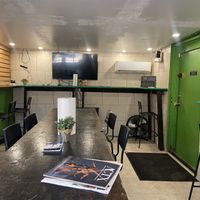 Inside waiting area   at Soul Food Vegan in Houston