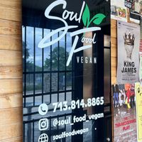   at Soul Food Vegan in Houston