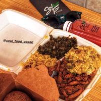 Yum at Soul Food Vegan in Houston