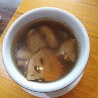 Lotus soup at Leaf Corner 慈素 - Sembawang in North Singapore