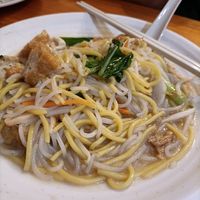 Hokkien noodles at Leaf Corner 慈素 - Sembawang in North Singapore