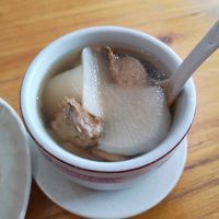 Radish soup at Leaf Corner 慈素 - Sembawang in North Singapore