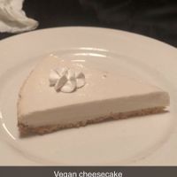 Cheesecake  at Green Earth Vegan Cuisine in Toronto