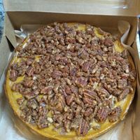 pumpkin cheesecake (seasonal) at Prairie Vegan Pies in Cincinnati