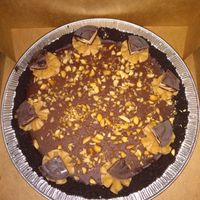 peanut butter cup pie at Prairie Vegan Pies in Cincinnati