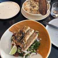 Crispy bowl at Nola Kitchen in Porto