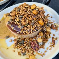 Choco Pancakes at Nola Kitchen in Porto