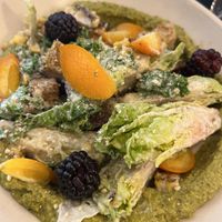 Vegan Caesar salad   at Nola Kitchen in Porto