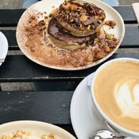 Choco(licious) pancake   at Nola Kitchen in Porto