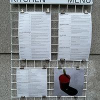 Menu  at Nola Kitchen in Porto