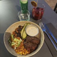 Burrito Bowl at Nola Kitchen in Porto