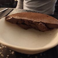 Sweet potato mousse (interesting) at Nola Kitchen in Porto