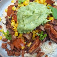 loaded wedges at Nola Kitchen in Porto