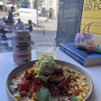 Loaded wedges  at Nola Kitchen in Porto