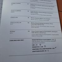 Smoothies at Nola Kitchen in Porto