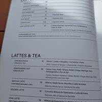 Hot drinks at Nola Kitchen in Porto