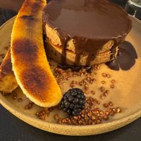 Buckwheat pancakes at Nola Kitchen in Porto