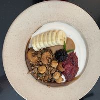 Yogurt bowl  at Nola Kitchen in Porto