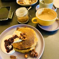 Panquecas veganas at Nola Kitchen in Porto