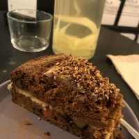 Carrot cake at Nola Kitchen in Porto