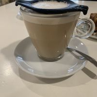 Soja chai latte  at Velvet Bakery in Vitoria Gasteiz