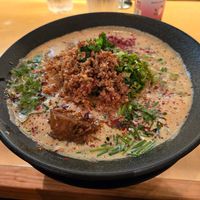 Spicy Tantamen at Mensho Tokyo in San Francisco