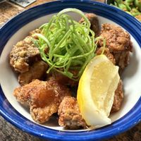 Vegan Fried Chicken (oyster mushrooms)  at Mensho Tokyo in San Francisco