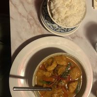 Penang with tofu   at The Basement in Ashbourne