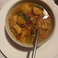 Penang with tofu  at The Basement in Ashbourne