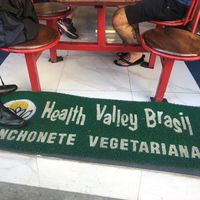 Located on a busy street, this is the only signage I could find.  at Health Valley Brasil in Salvador
