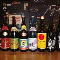 Sake Sortiment at Osaka Tacos in Osaka