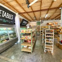 Inside store at Green World Store in Santa Teresa