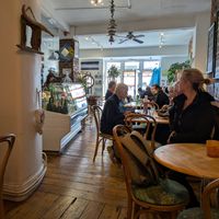 Great art and atmosphere at The Terrace Arts Cafe - Artannapola in Seaton