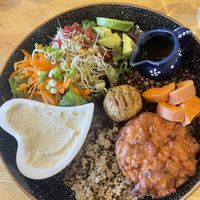 Buddha bowl  at The Terrace Arts Cafe - Artannapola in Seaton