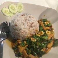 Pad ga pow at Sweet Monkey in Ao Nang