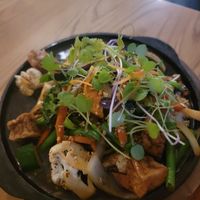 Black pepper hot plate at Nahm  in Nelson