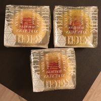 Buns with different vegan fillings at Xǐ Fú Yuán Sù Bǐng 喜福緣素餅 in Taipei