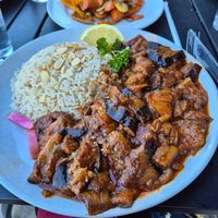 Moussaka at La Marsa in Brighton