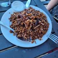 Lentil dish at La Marsa in Brighton