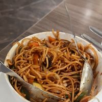 Hong Kong noodles at Kailash Parbat in Coimbatore