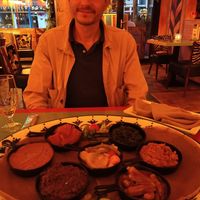 Vegan/vegetarian sharing menu for 2 (actually food for 2 or 3) at Viva Afrika in Rotterdam