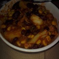 Vegan Goulash at Peter kai Milia in Istiaia