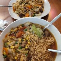 Ramen and Chop Souy at Soda Yuki in Alajuela