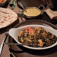 Freedom 50 (celebrating 50 years of an independent Bangledesh), tandoori roti, tarka dahl, chapti at Shalims Balti House in Weymouth