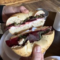 beet lox mmmmmm   at Familiars in Brooklyn